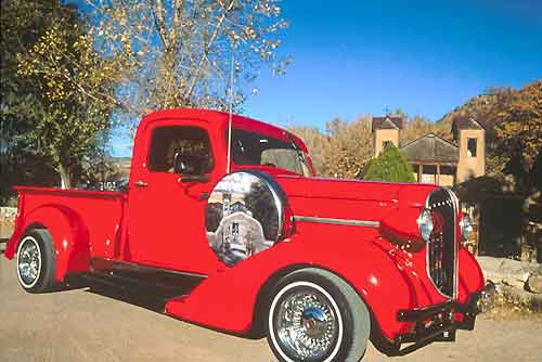 1937 Plymouth Pickup, Willie Sandoval, Chimayo, New Mexico